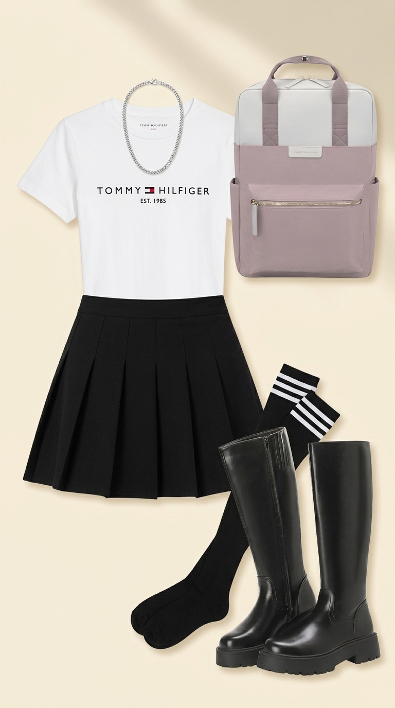 Skirt & Stiefel Klassiker